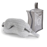 Multi-Function Business Travel Neck Pillow & Eye Mask w/ Storage Bag - Gleesbuy