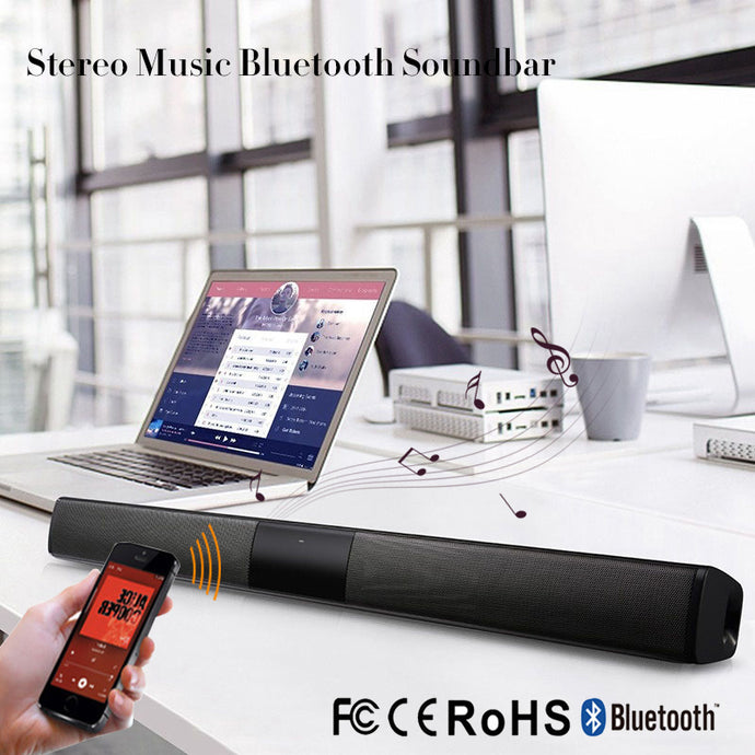 20W Wireless Bluetooth Column Soundbar Stereo Speaker - Gleesbuy