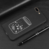 Abstract Lover Face Black Soft TPU Matte Case For iPhone 8 7 Plus XS Max XR Case Fundas Coque Cover For iPhone 6 6s X 5S SE Case - Gleesbuy