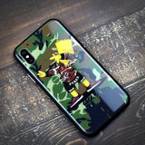 Cartoon Camo suprem phone cover case for iphone X XS MAX XR 10 8 7 6 6S plus cases luxury hard Tempered glass funda coque capa - Gleesbuy