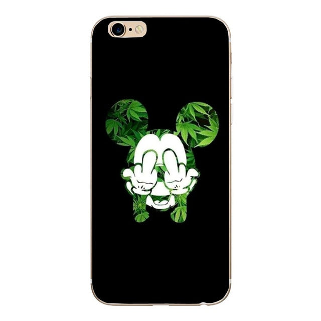 Case For iphone 5s 5 s se Case Cover Mickey Minnie Silicone Soft Shell Cover For Apple iPhone 6s 6 s 7 8 plus xs x 10 Bags Funda - Gleesbuy