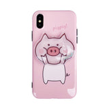 Cute cartoon pig quicksand Squishy For Any  phone - Gleesbuy