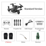 Eachine E61/E61hw Mini Drone With/Without HD Camera High Hold Mode RC Quadcopter RTF WiFi FPV Foldable RC Drone - Gleesbuy