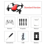 Eachine E61/E61hw Mini Drone With/Without HD Camera High Hold Mode RC Quadcopter RTF WiFi FPV Foldable RC Drone - Gleesbuy