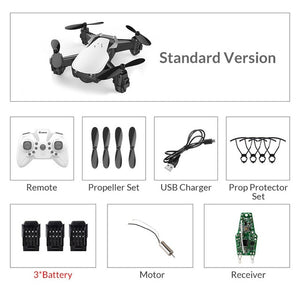 Eachine E61/E61hw Mini Drone With/Without HD Camera High Hold Mode RC Quadcopter RTF WiFi FPV Foldable RC Drone - Gleesbuy