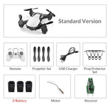 Eachine E61/E61hw Mini Drone With/Without HD Camera High Hold Mode RC Quadcopter RTF WiFi FPV Foldable RC Drone - Gleesbuy