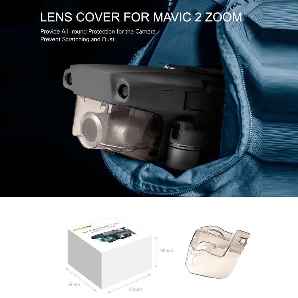 For DJI MAVIC 2 Pro / Zoom Gimbal Camera Protection Cover Lens Hood Cap for DJI MAVIC 2 Pro / Zoom Drone accessories - Gleesbuy