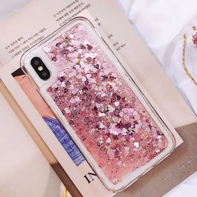 Glitter Phone Case For Samsung Galaxy S7 S7Edge S8 S8Plus S9 S9Plus Soft Full Protective Shockproof Phone Case - Gleesbuy