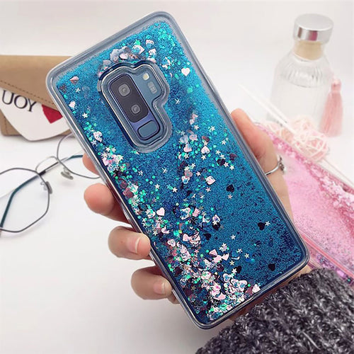 Glitter Phone Case For Samsung Galaxy S7 S7Edge S8 S8Plus S9 S9Plus Soft Full Protective Shockproof Phone Case - Gleesbuy