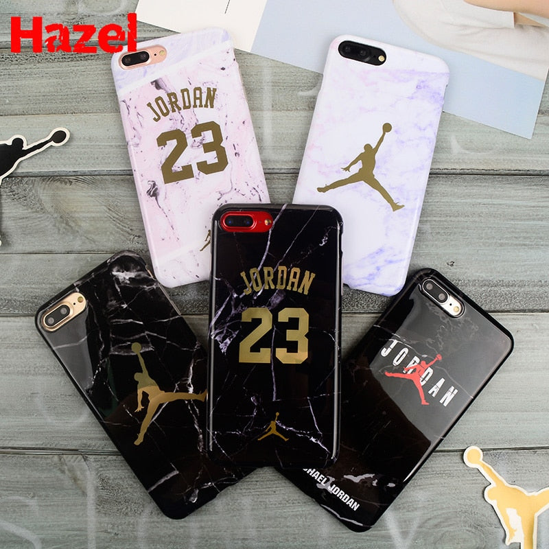 High quality Jordan 23 Soft silicon Case Cover for iPhone X 7plus Case - Gleesbuy