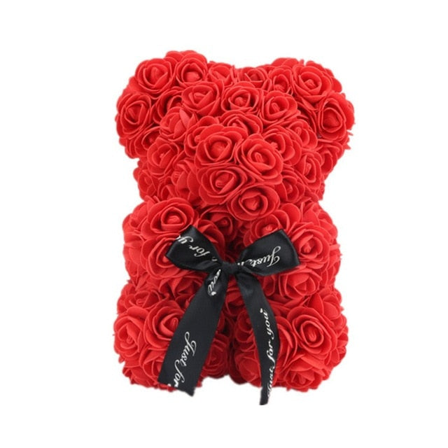 Bear of Roses Bear Flower - Gleesbuy