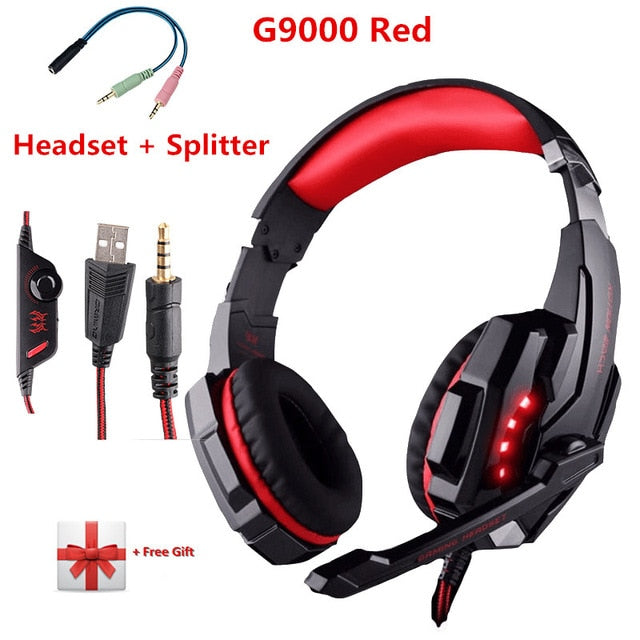 KOTION EACH G2000 G9000 Gaming Headphones - Gleesbuy