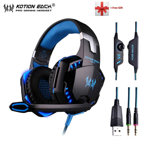 KOTION EACH G2000 G9000 Gaming Headphones - Gleesbuy