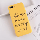 Lovebay Phone Case For iPhone 6 6s 7 8 Plus X XR XS Max Cute Cartoon Letter Deer Smiley Face Soft TPU For iPhone 5 5S SE Cover - Gleesbuy