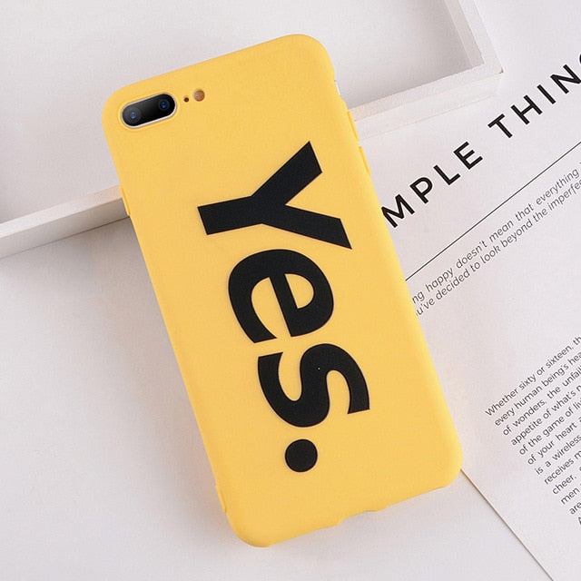 Lovebay Phone Case For iPhone 6 6s 7 8 Plus X XR XS Max Cute Cartoon Letter Deer Smiley Face Soft TPU For iPhone 5 5S SE Cover - Gleesbuy