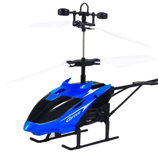 Mini RC Infraed Induction Helicopters Kids Aircraft Toys Mini Helicopter with USB Charging Cable Helicopters for Children - Gleesbuy