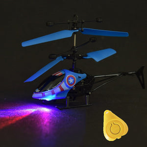 Mini RC drone Flying RC Helicopter Aircraft dron Infrared Induction LED Light Remote Control drone dron Kids Toys free shipping - Gleesbuy