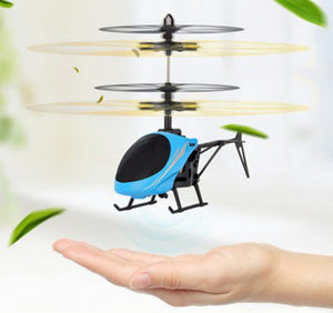 Mini RC drone Flying RC Helicopter Aircraft dron Infrared Induction LED Light Remote Control drone dron Kids Toys free shipping - Gleesbuy