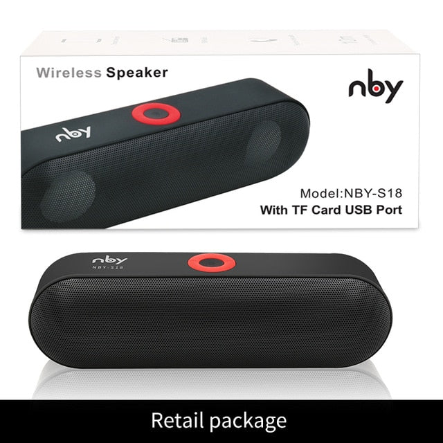 NBY S18 Portable Bluetooth Speaker - Gleesbuy