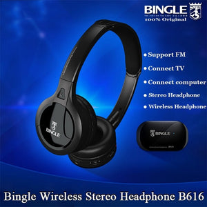 Headphones Multifunction Stereo Wireless - Gleesbuy