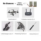 Professional KY601S Foldable Camera Drone HD Remote Control Quadcopter Helicopter 4 Channel Long Lasting timely transmission - Gleesbuy