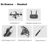 Professional KY601S Foldable Camera Drone HD Remote Control Quadcopter Helicopter 4 Channel Long Lasting timely transmission - Gleesbuy