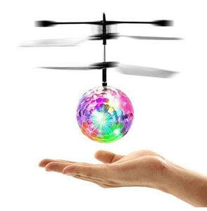 RC Flying Ball Luminous Kid's Flight Balls Electronic Infrared Induction Aircraft Remote Control Toys LED Light Mini Helicopter - Gleesbuy