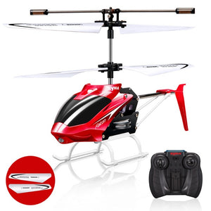 Syma Official W25 RC Helicopter 2 CH 2 Channel Mini RC Drone With Gyro Crash Resistant RC Toys For Boy Kids Gift Red Yellow - Gleesbuy