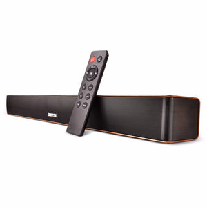 Wireless SoundBar Wooden 24W - Gleesbuy