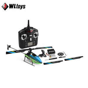 Wltoys V911S Aircraft Four Way Single Propellless Aileron Aircraft Remote Controller With No aileron design Leaf Kid Gift Toys - Gleesbuy