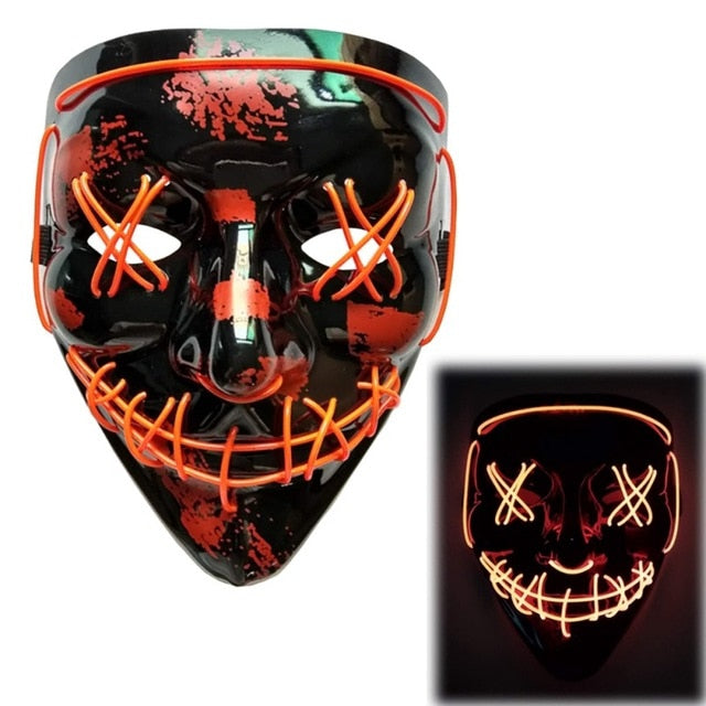 Led Halloween Mask - Gleesbuy