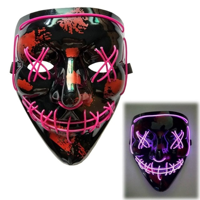 Led Halloween Mask - Gleesbuy