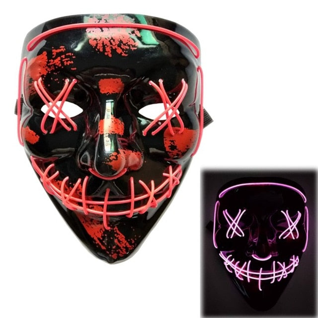 Led Halloween Mask - Gleesbuy