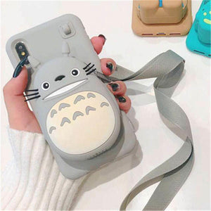 3D Cute  Wallet Phone Case - Gleesbuy