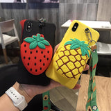 3D Cute  Wallet Phone Case - Gleesbuy