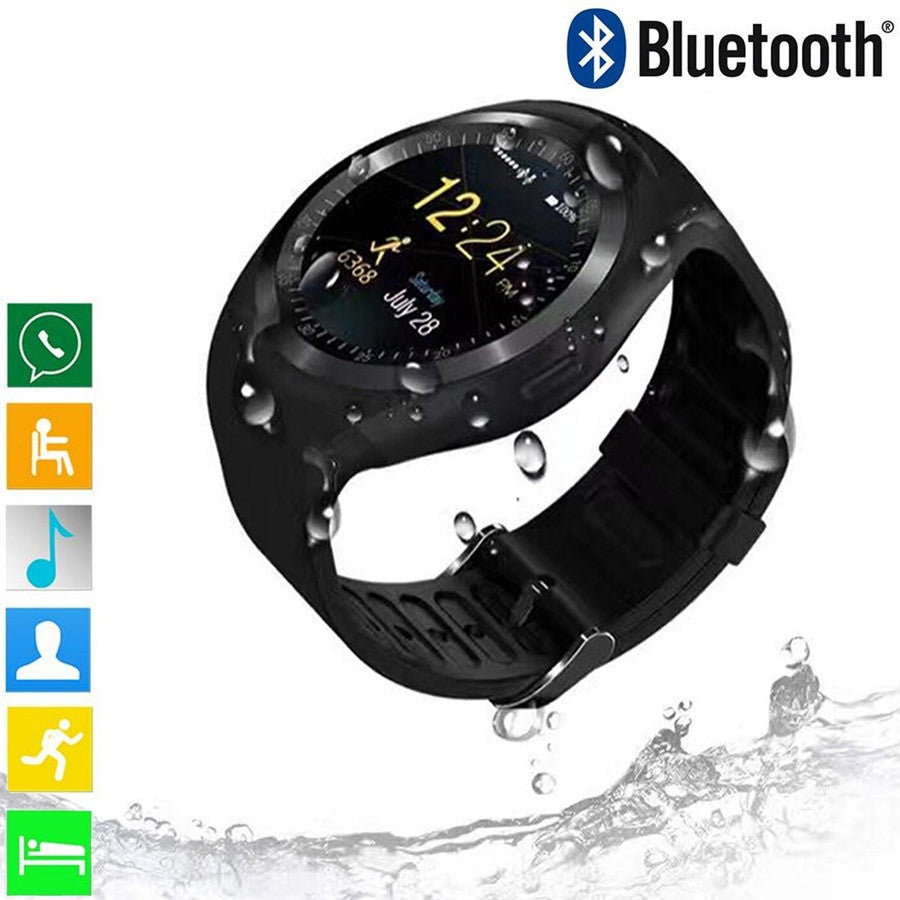 Y1 Smart Watch Women Wearable Devices With Sim Card Bluetooth Men'S Watch Business Smartwatch - Gleesbuy