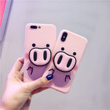 Cute Cartoon Pig Phone Case For Any iphone - Gleesbuy