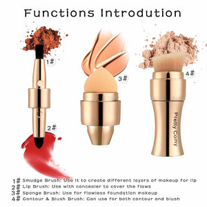 Foundation Makeup 4 in 1 Makeup Tool - Gleesbuy